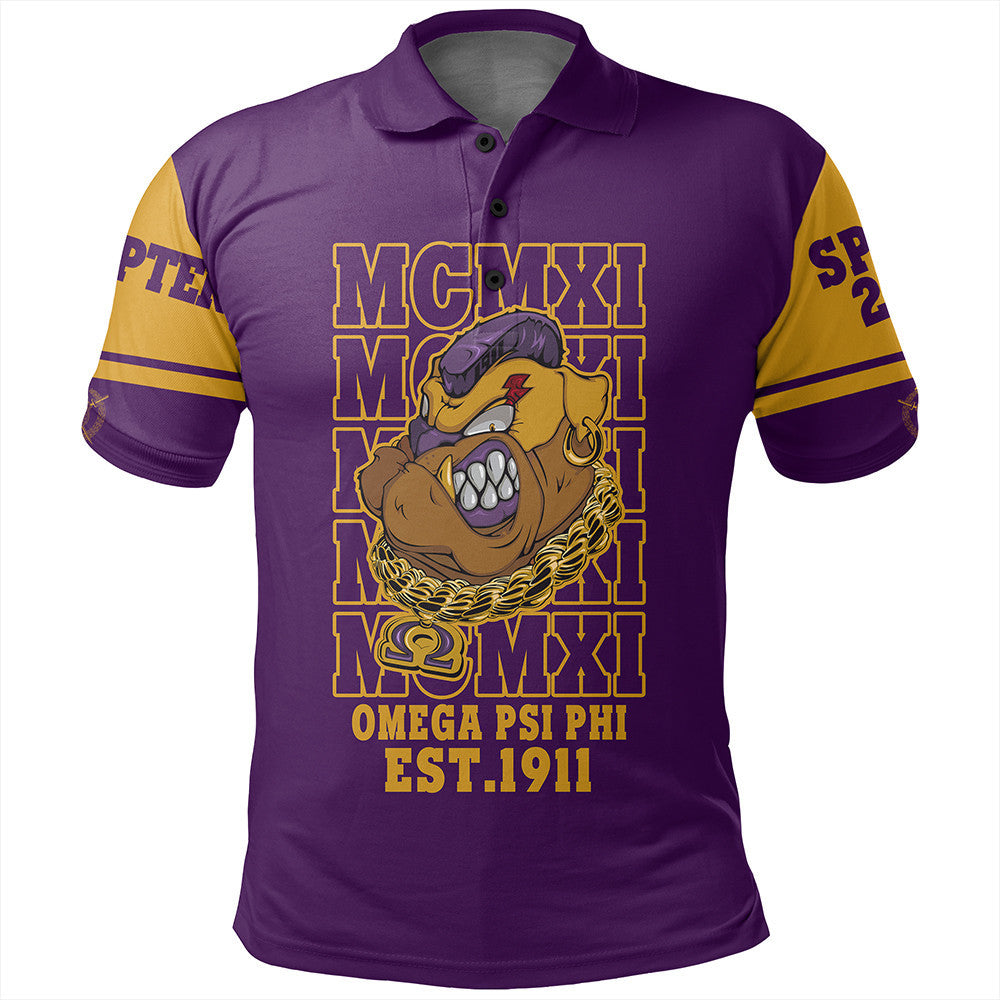 Fraternity Polo – Personalized Omega Psi Phi Mcm Style Polo Shirt