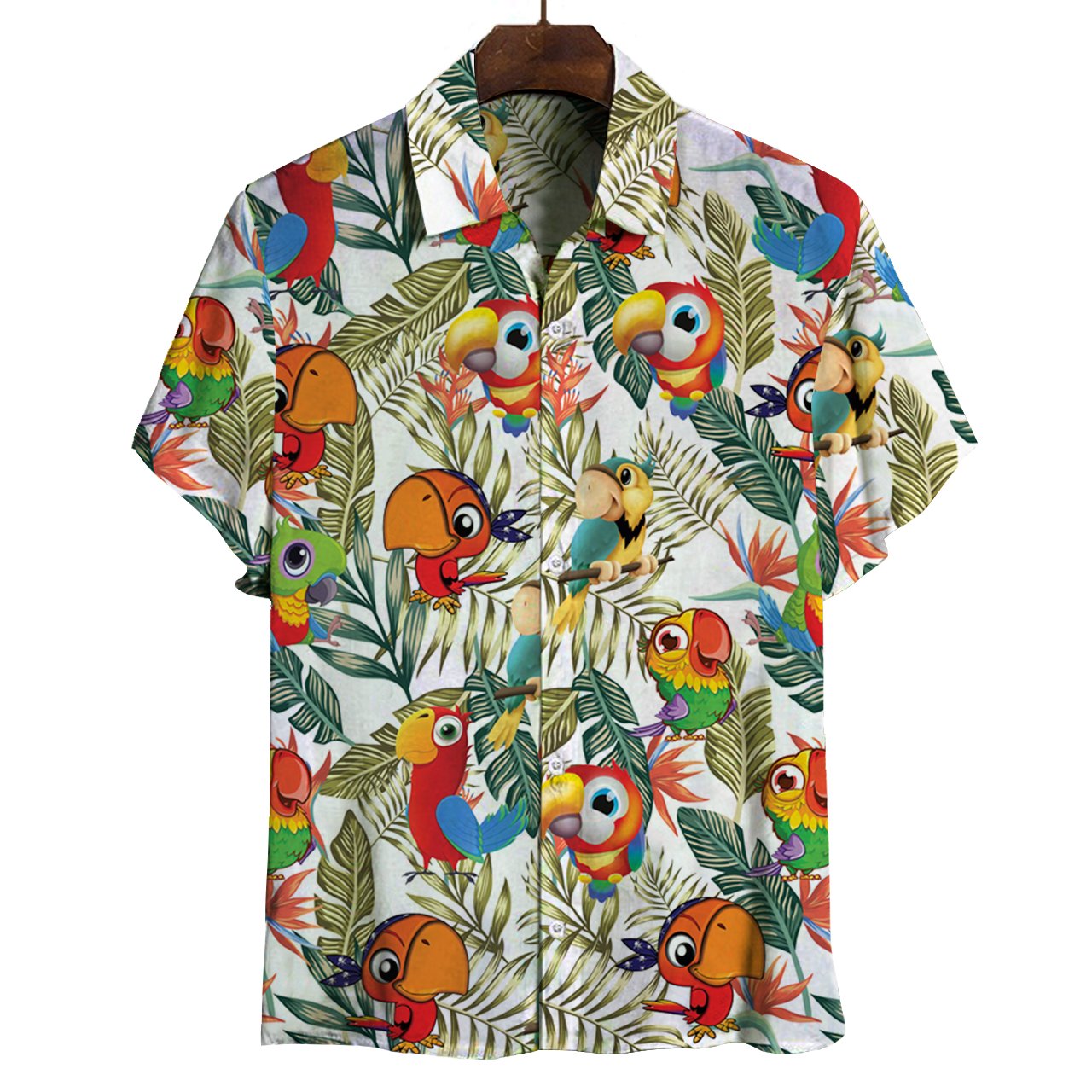 Parrot Hawaii Shirt Ha41566