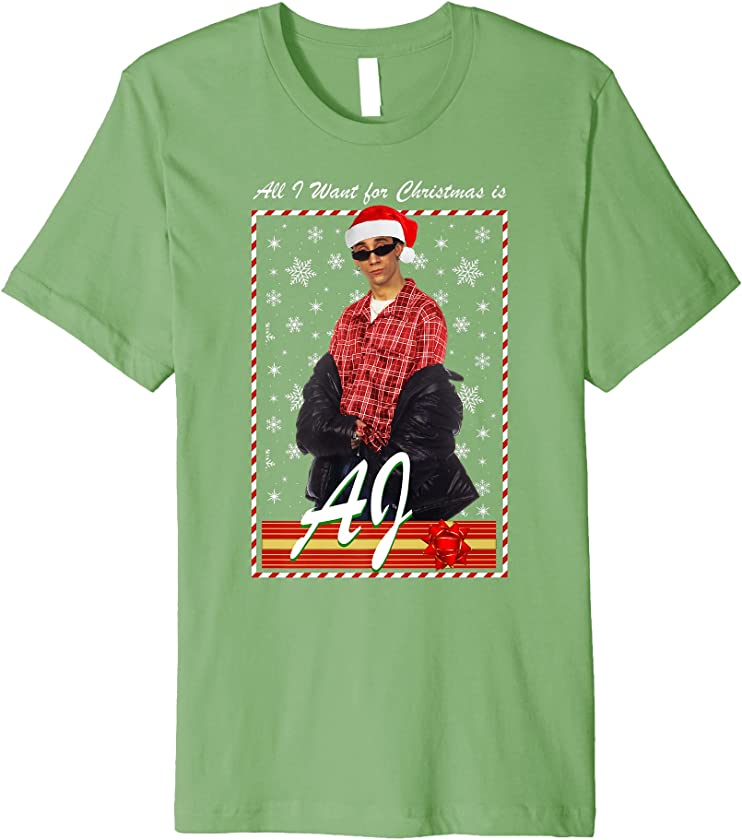 Backstreet Boys – AJ Holiday Ugly Christmas Premium T-Shirt