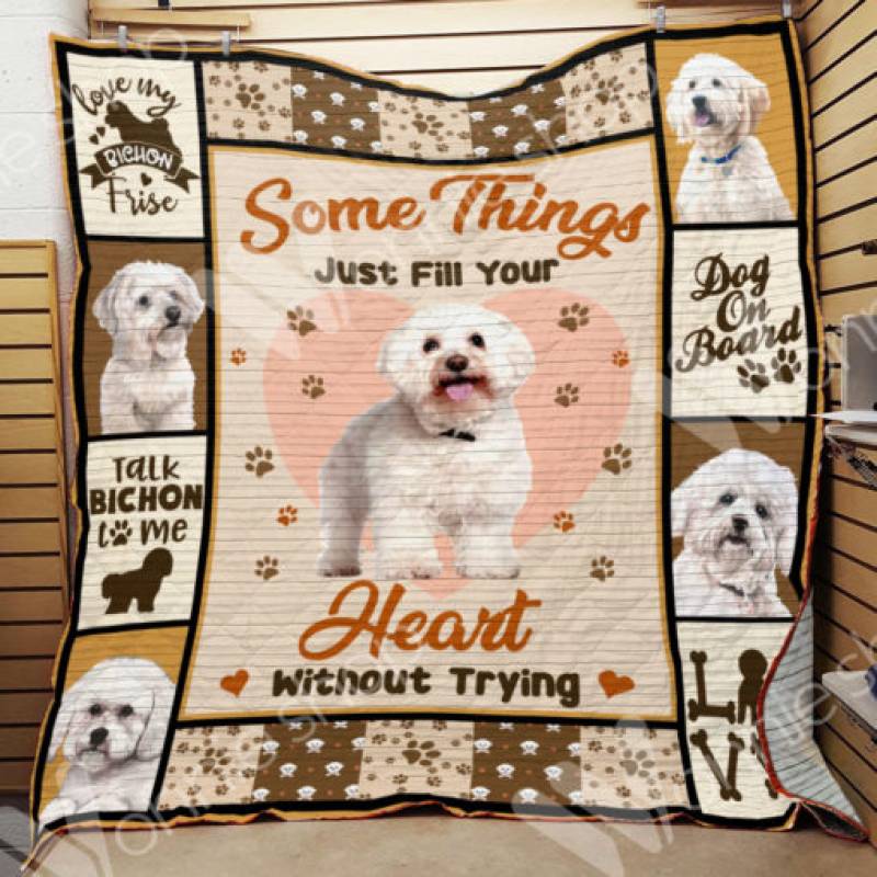 Bichon Frise Dog Blanket NOV2202 69O51