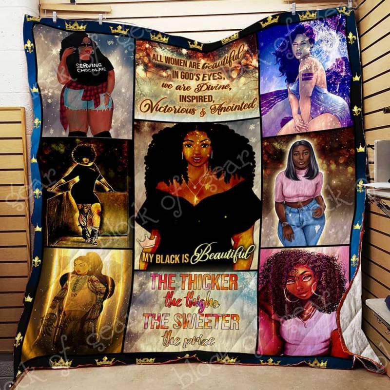 Beautiful Black Queens Plussize JH208 Quilt