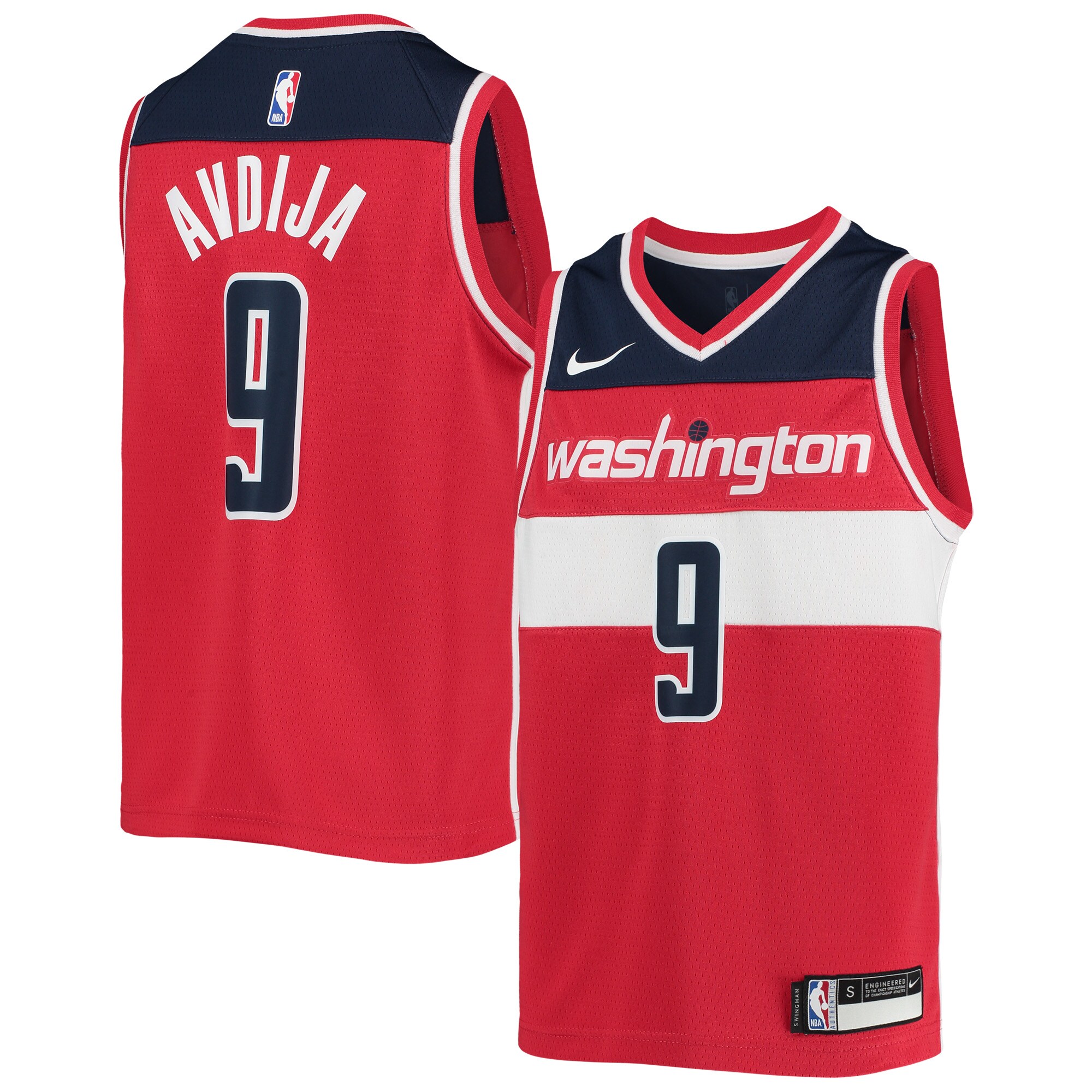 Deni Avdija Washington Wizards Youth Swingman Jersey – Icon Edition – Red