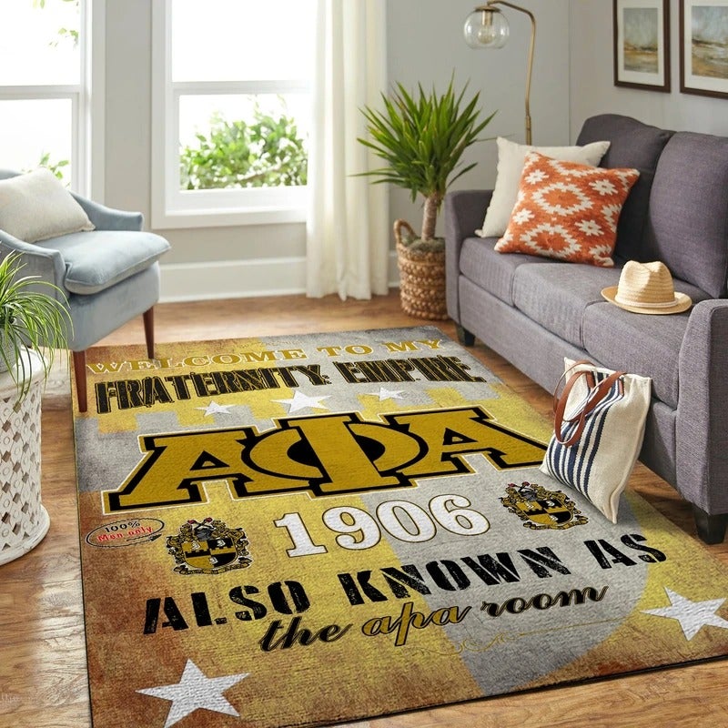 Wonderprint Area Rug Welcome To My Empire Alpha Phi Alpha Lt10