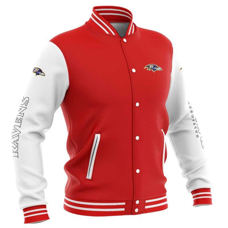 Baltimore Ravens Baseball Jacket For Men