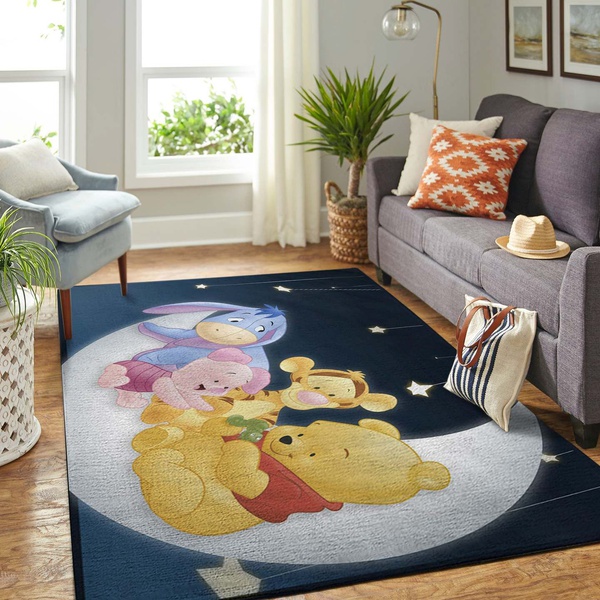 The 20 Rug Pooh Area Rugs Living Room Carpet FN021140, Christmas Gift Floor Decor