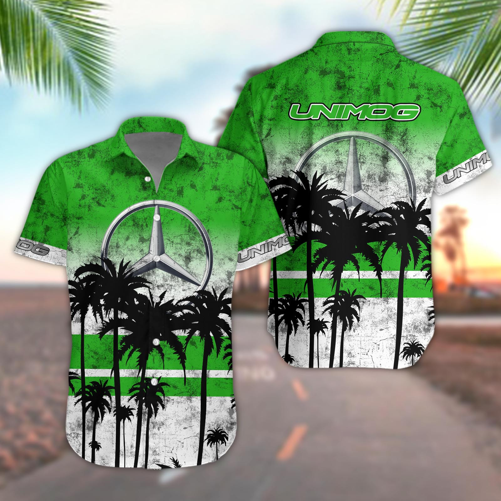 Unimog Mb Aloha Shirt
