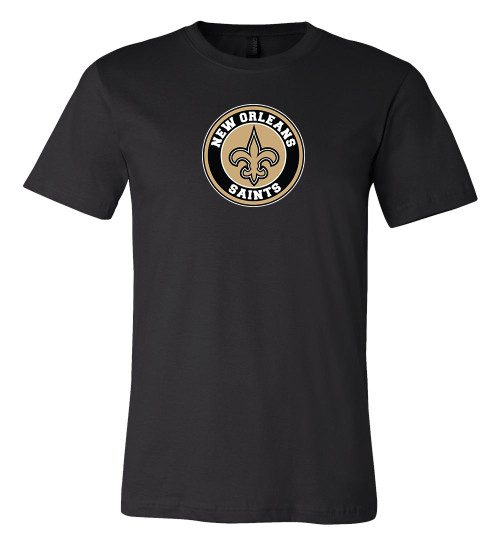 New Orleans Saints Circle Logo Team Shirt 6 Sizes S-3Xl