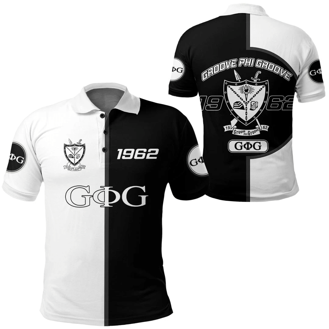 Getteestore Polo Shirt - Groove Phi Groove Cycle Stlye Polo Shirts A31
