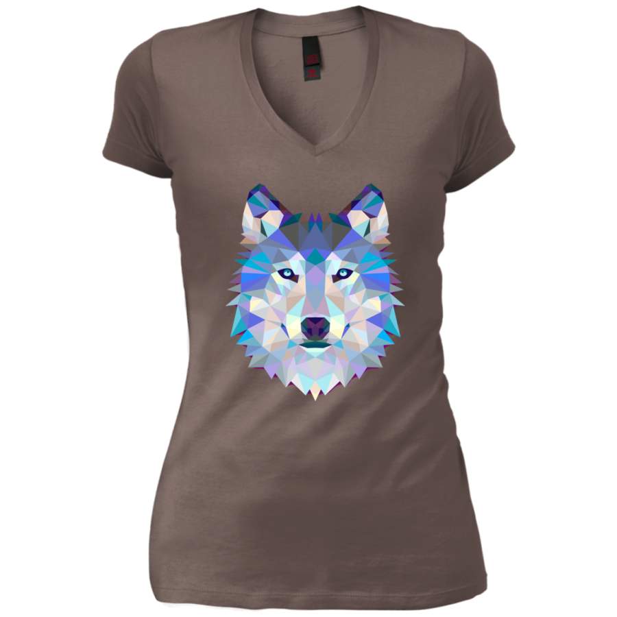 Wolf Animals Gift V-Neck T-Shirt