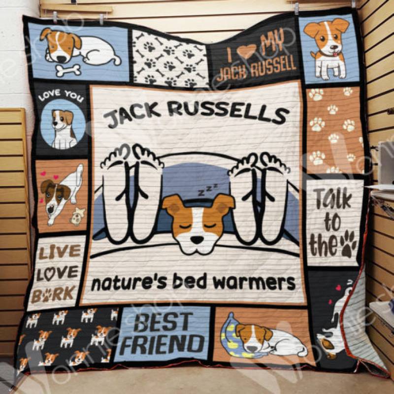 Jack Russell Dog Blanket NOV2602 73O56