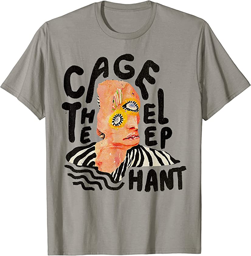 Cages Funny the Elephant For Men Women T-Shirt