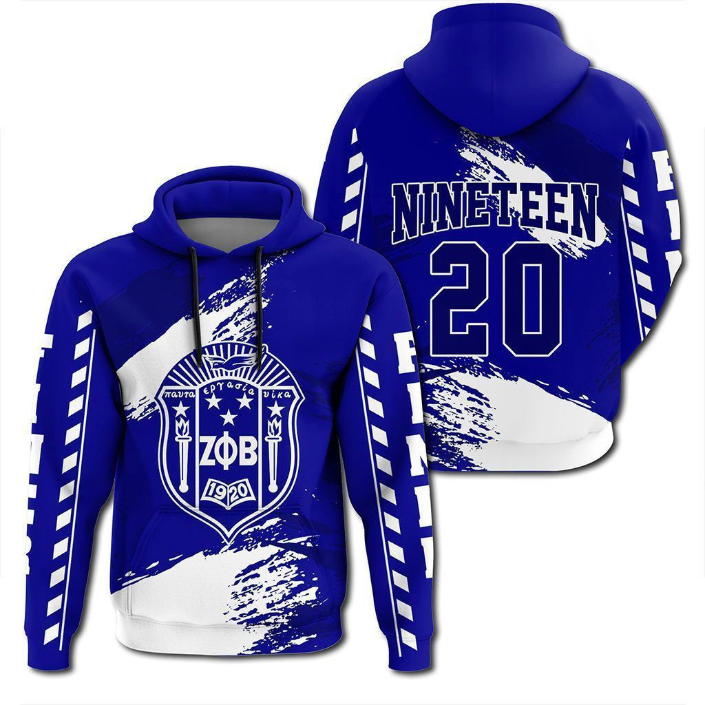 Sorority Hoodie – Zeta Phi Beta Nineteen Hoodie