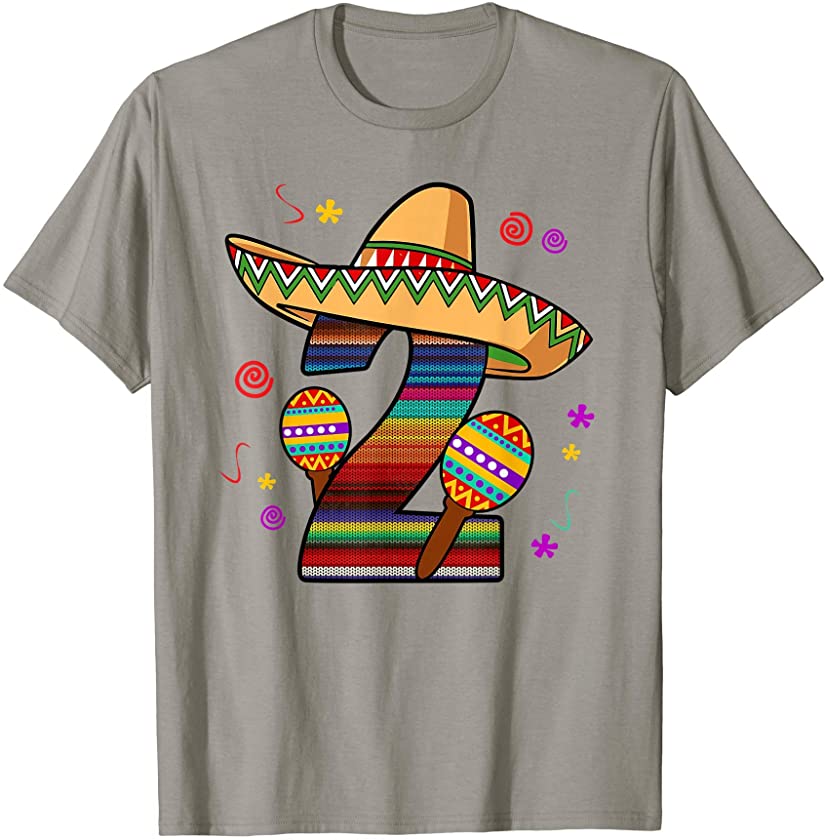 Tu 2nd Cinco De Mayo Birthday Mexican Boy Girl T-Shirt