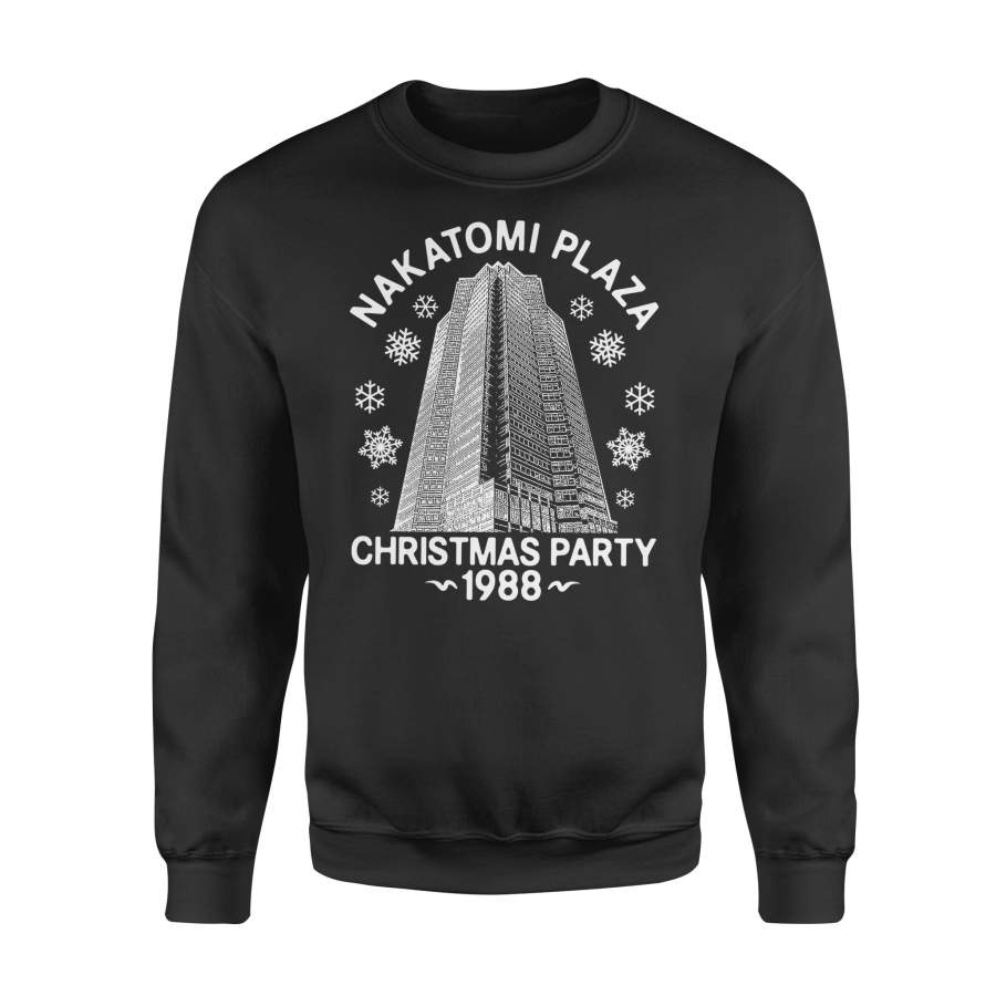 Die Hard Nakatomi Plaza Christmas Party 1988 Ds – Standard Fleece Sweatshirt T-Shirt