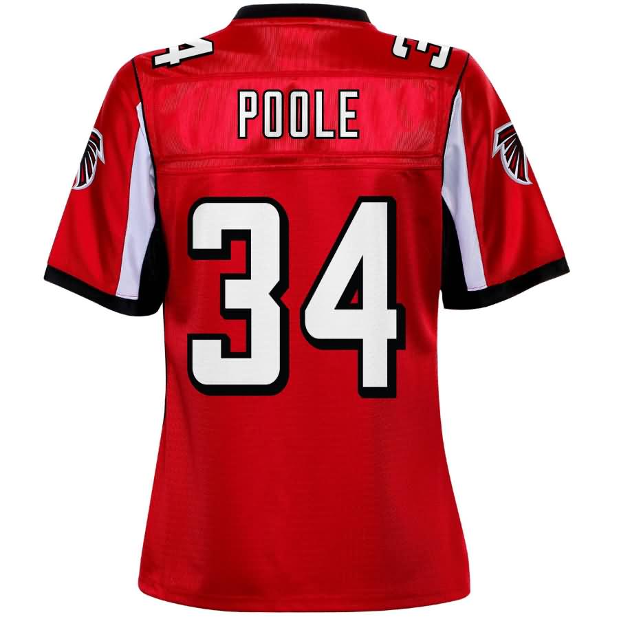 Brian Poole Atlanta Falcons NFL Pro Line Womens Player Jersey – Red