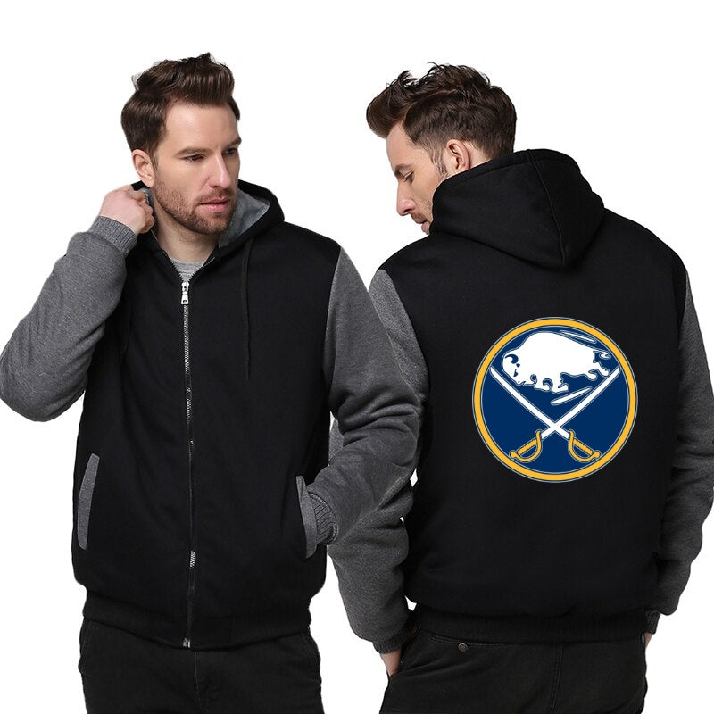 Buffalo Sabres Printing Fleece Hoodies Jacket