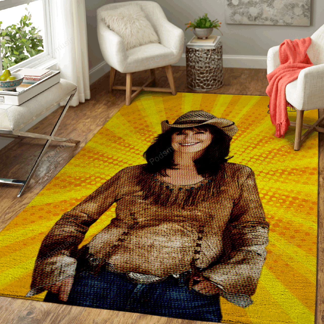Jessi Colter – Country Music PopArt For Fans Area Rug Carpet