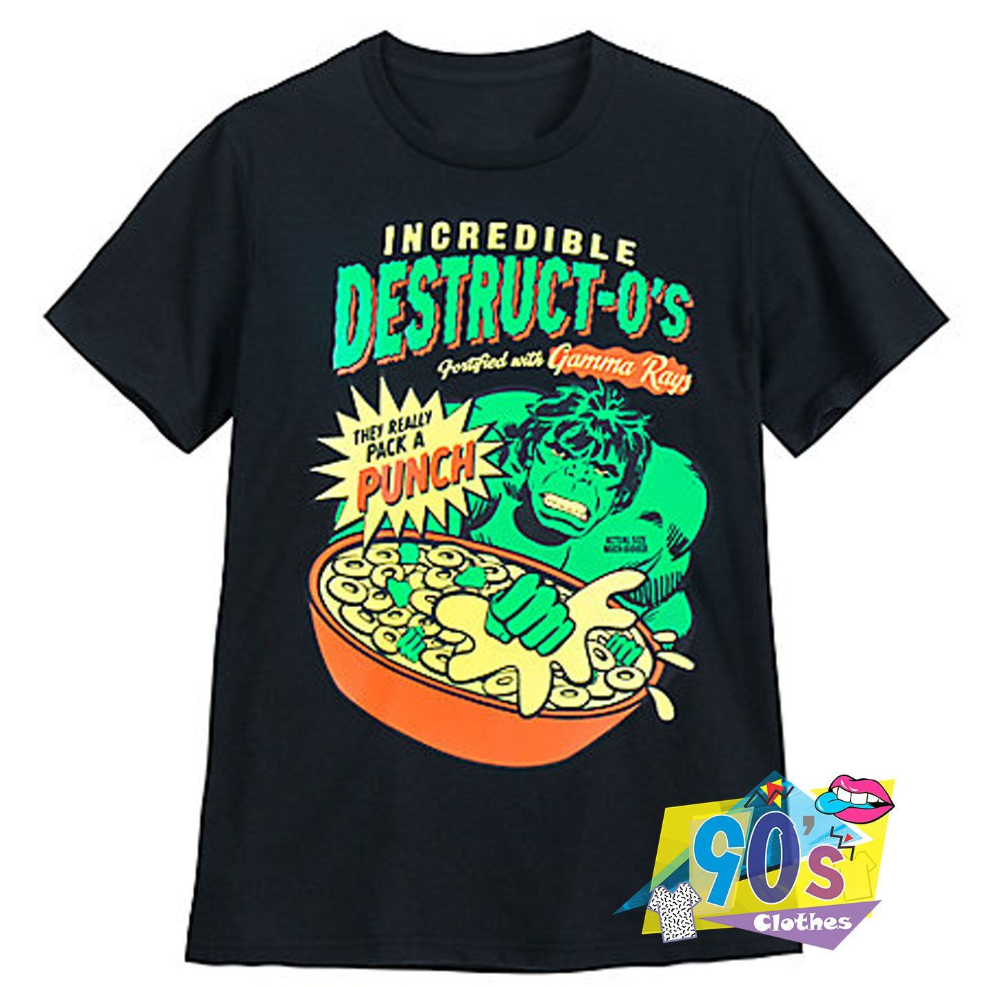 New Hulk Cereal Ad Shirt