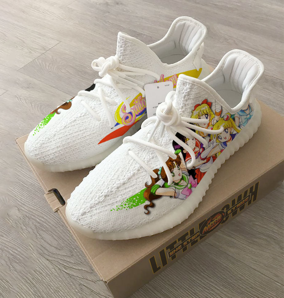 Sailor Guardians Shoes Custom Sailor Moon Anime Yz Boost Sneakers