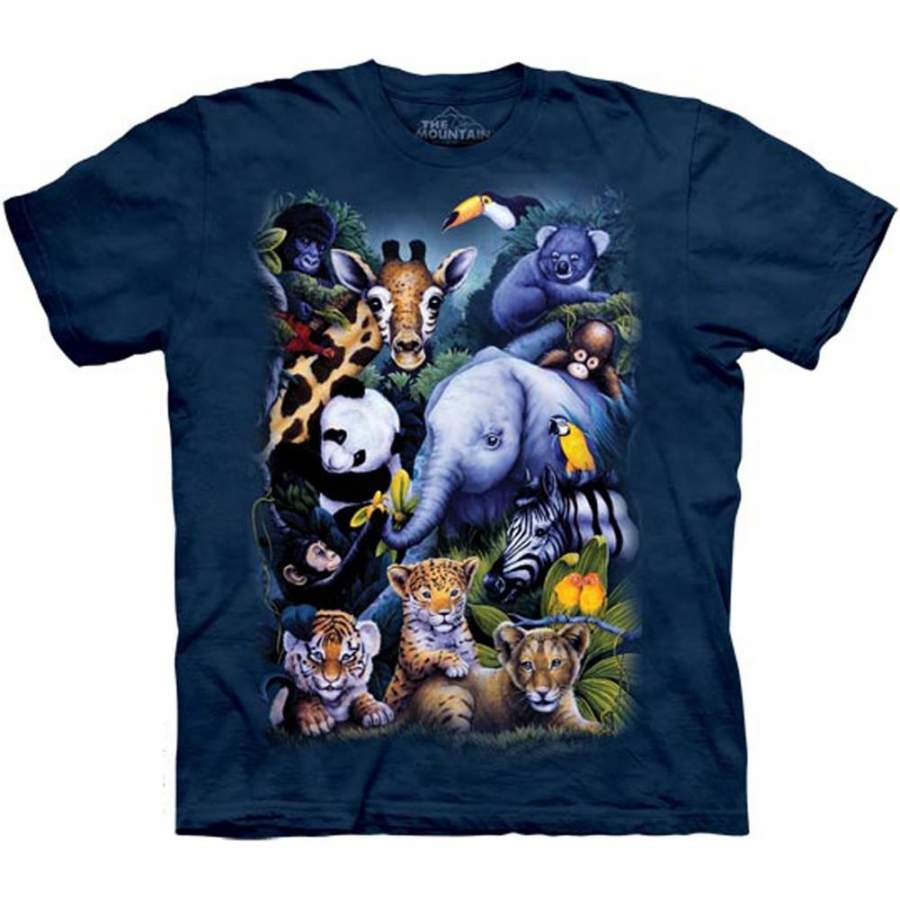 Animal Rare Occasion Collage Kids T-Shirt