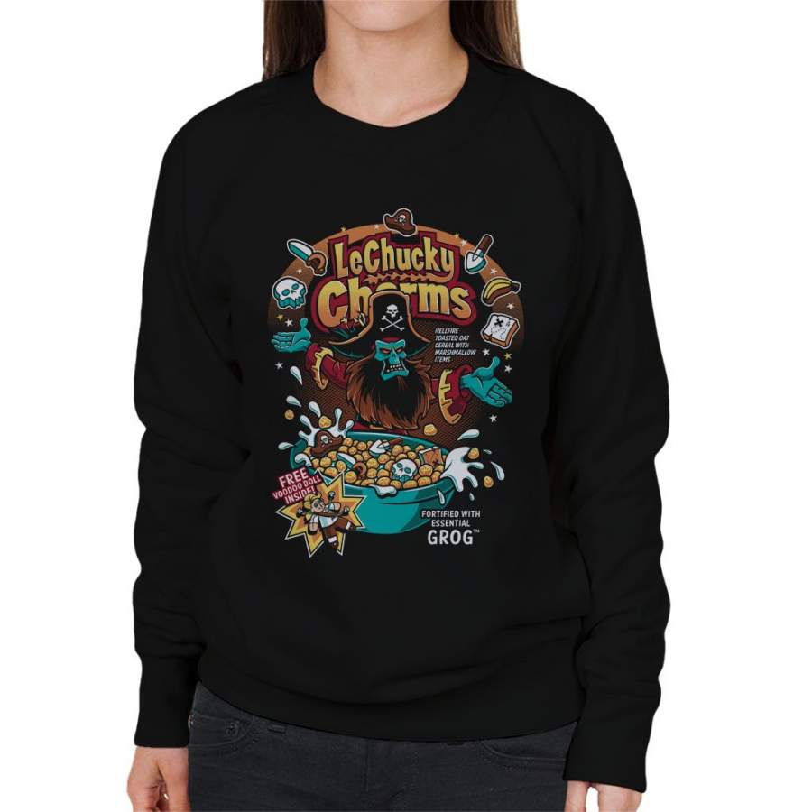 Monkey Island LeChucky Charms Women’s Sweatshirt