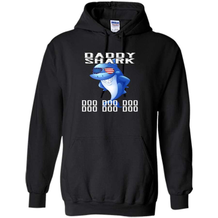 Daddy Shark Doo Doo Doo 5 – Gildan Heavy Blend Hoodie