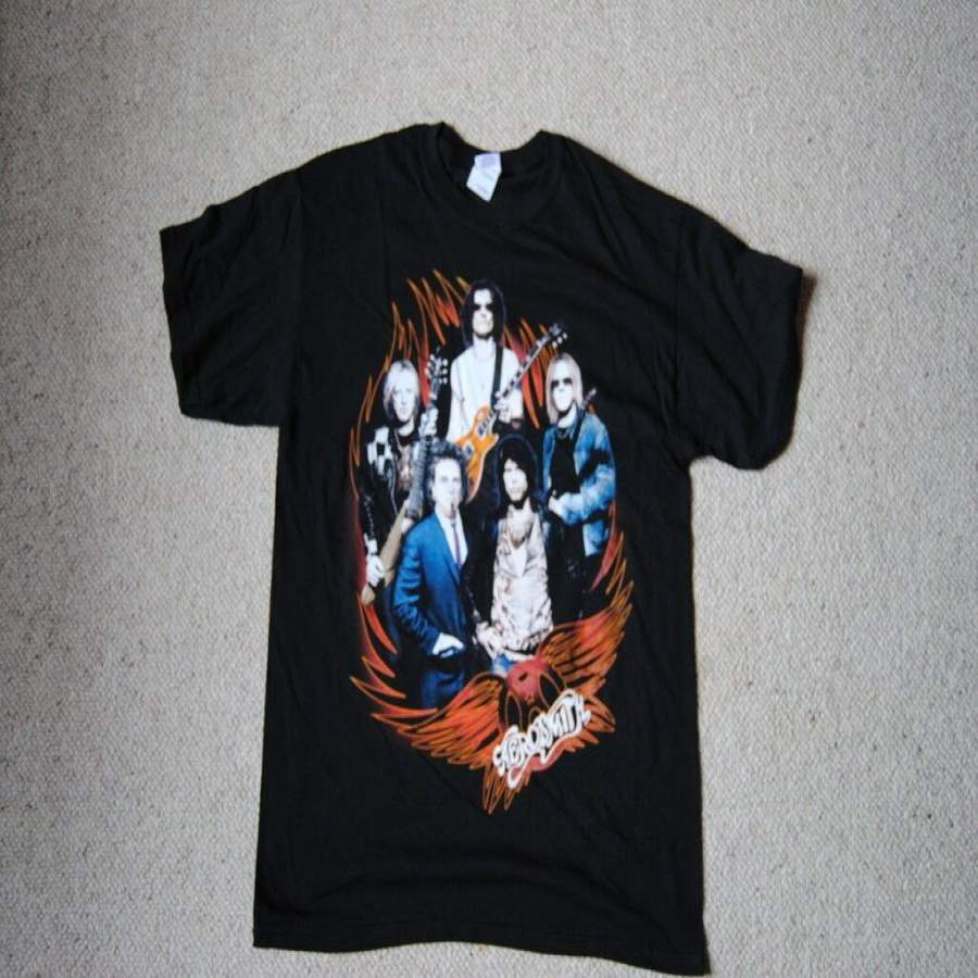 AEROSMITH FLAMES SHIRT