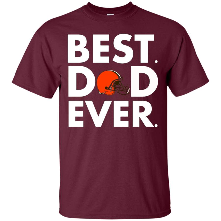 AGR Find Father's Day Cleveland Browns- Father's Day Gift Best Dad Ever Shirt - Prowallart Shop