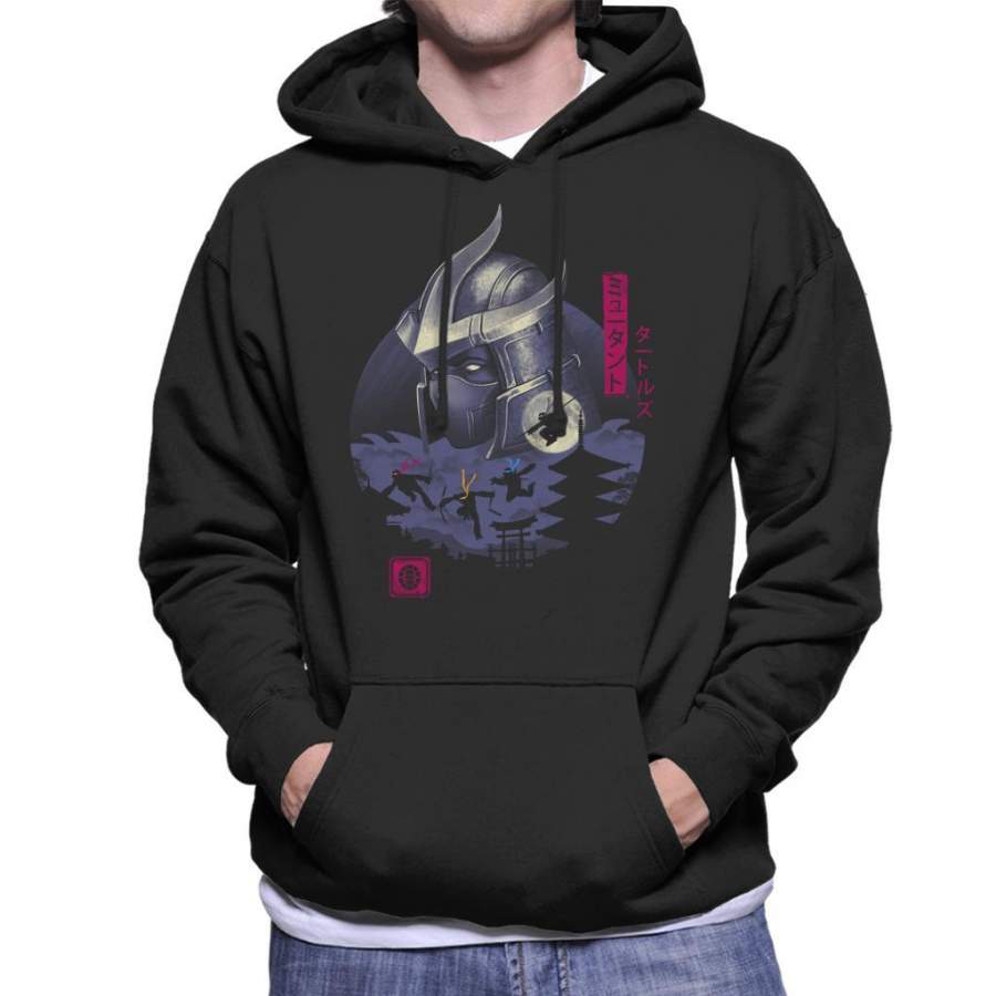 Turtles in Japan Retro TMNT Men’s Hooded Sweatshirt