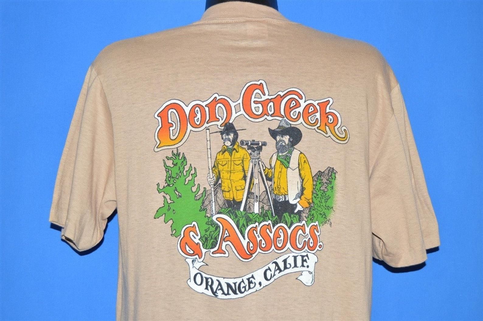 80S Don Greek Associates Surveyor T-Shirt