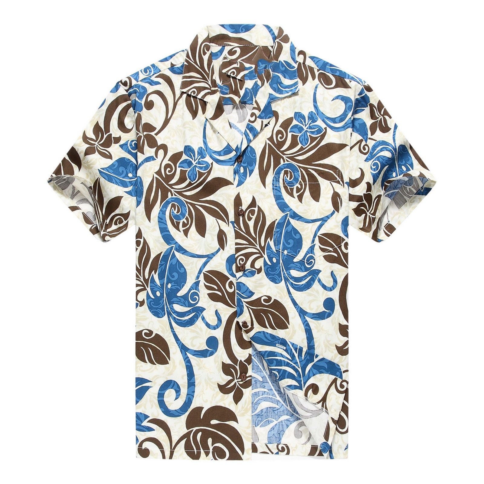 Leaf Tan Awesome Design Hawaii Shirt Ha96778