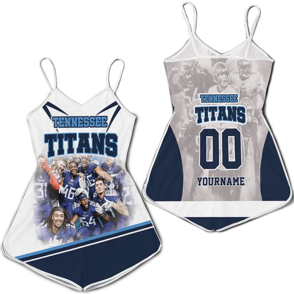 AFC South Division Super Bowl 2021 Tennessee Titans Personalized 3D Romper