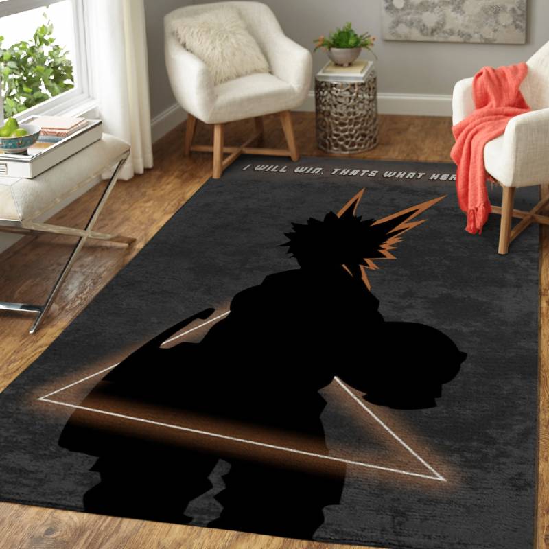 My Hero Academia Bakugo Anime Area Rug – Carpet