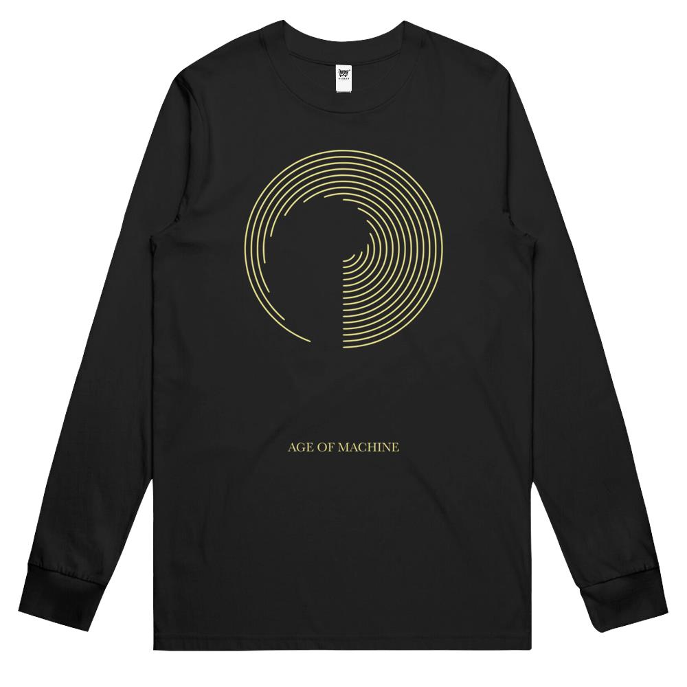 Official Greta Van Fleet Age Of Machine Black Long Sleeve T Shirts