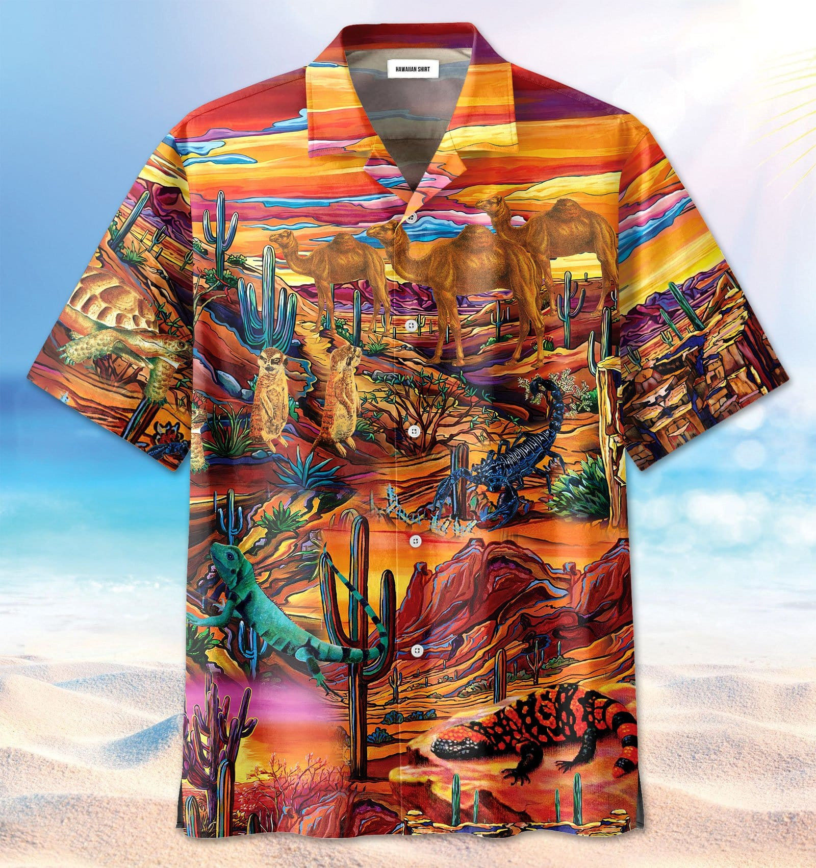 Desert Where Life Begins Unisex Hawaii Shirts Dh Ha4500