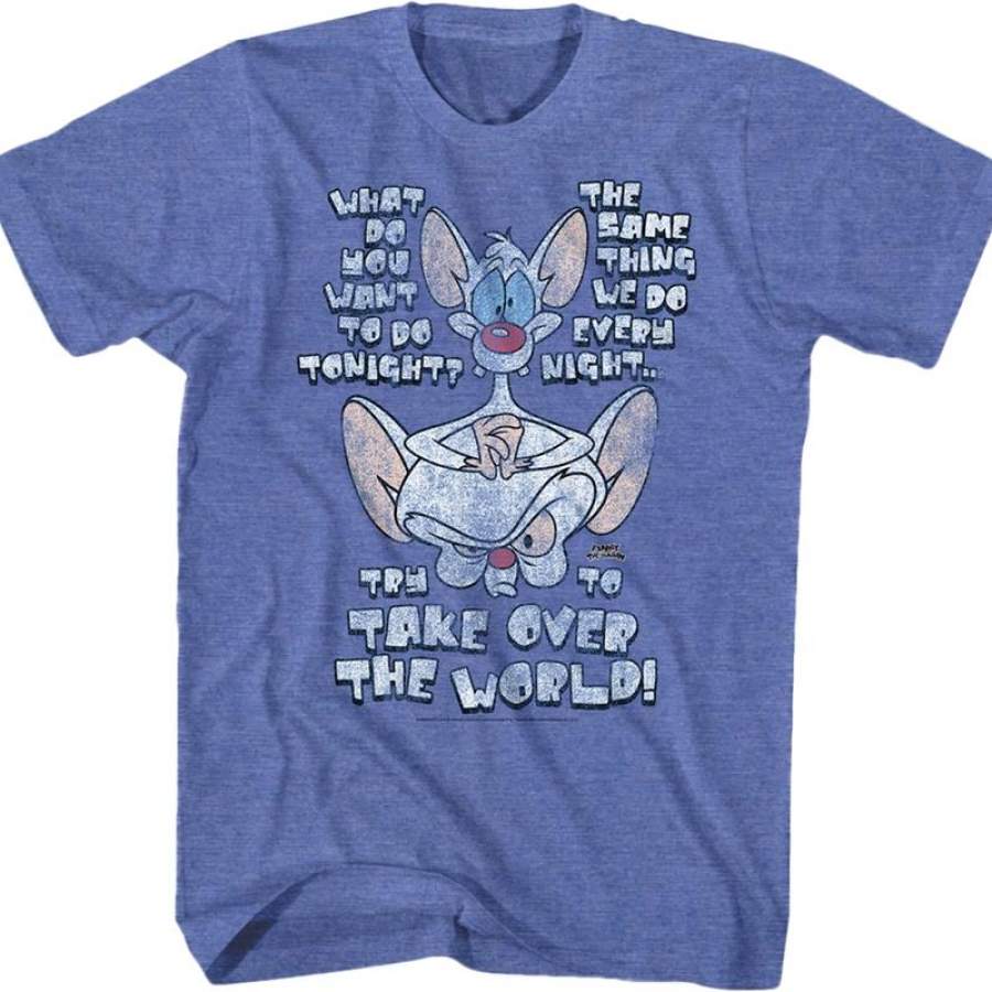 Take Over Pinky and the Brain T-Shirt