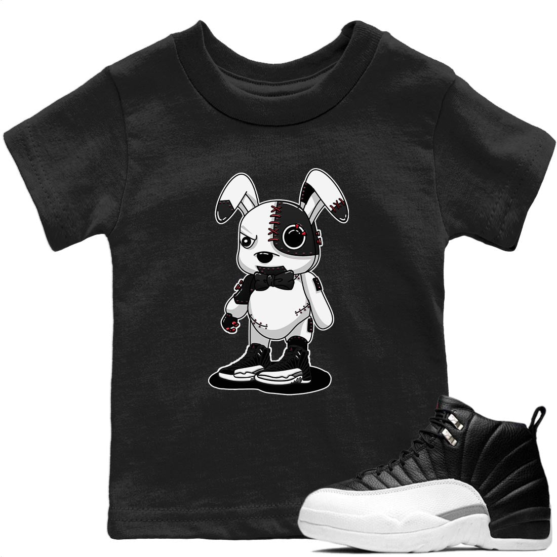 Cyborg Bunny T-Shirt – Air Jordan 12 Playoff Baby & Youth