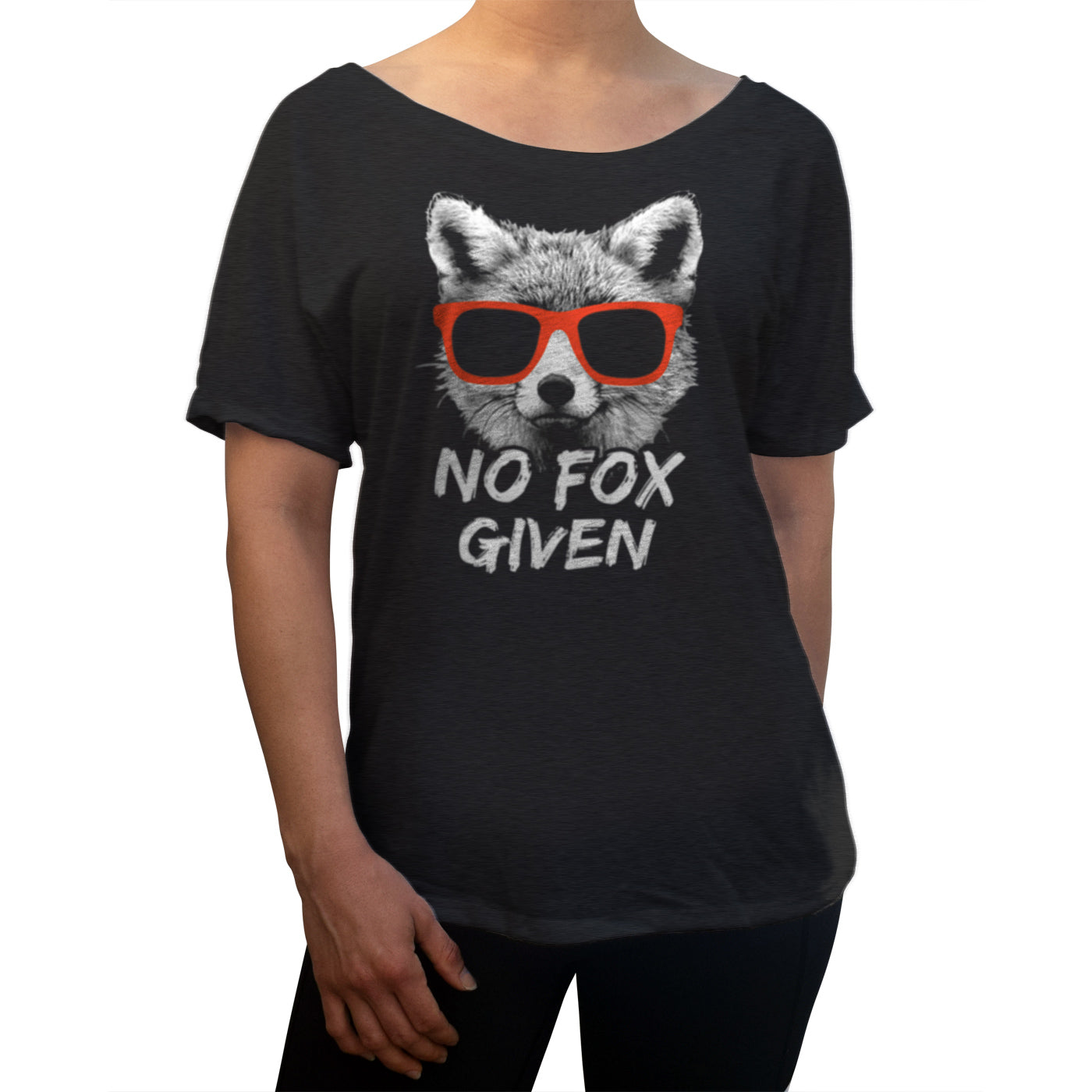 Women’S No Fox Given Scoop Neck T-Shirt