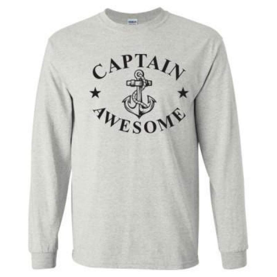 AGR Captain Awesome – Long Sleeve T-Shirt