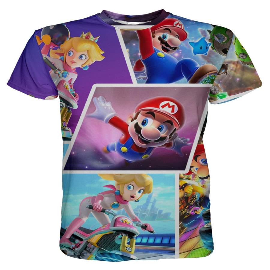 Super Mario Collage T-shirt