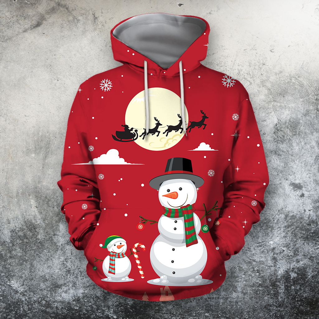 Christmas All Over Print Santa Ride Tt