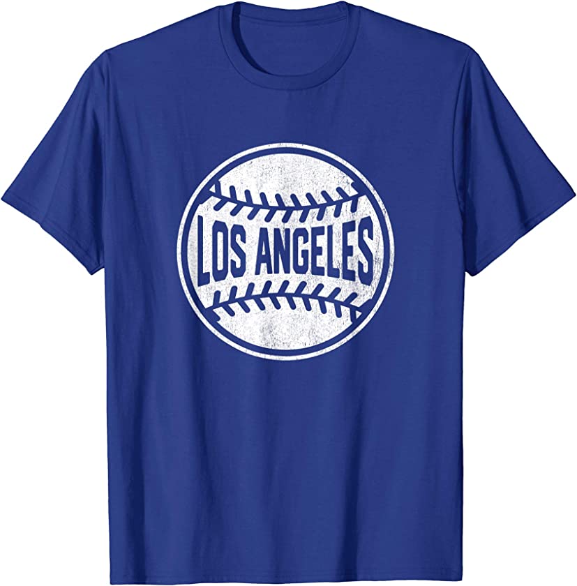 Vintage Los Angeles Baseball Stitches T-Shirt