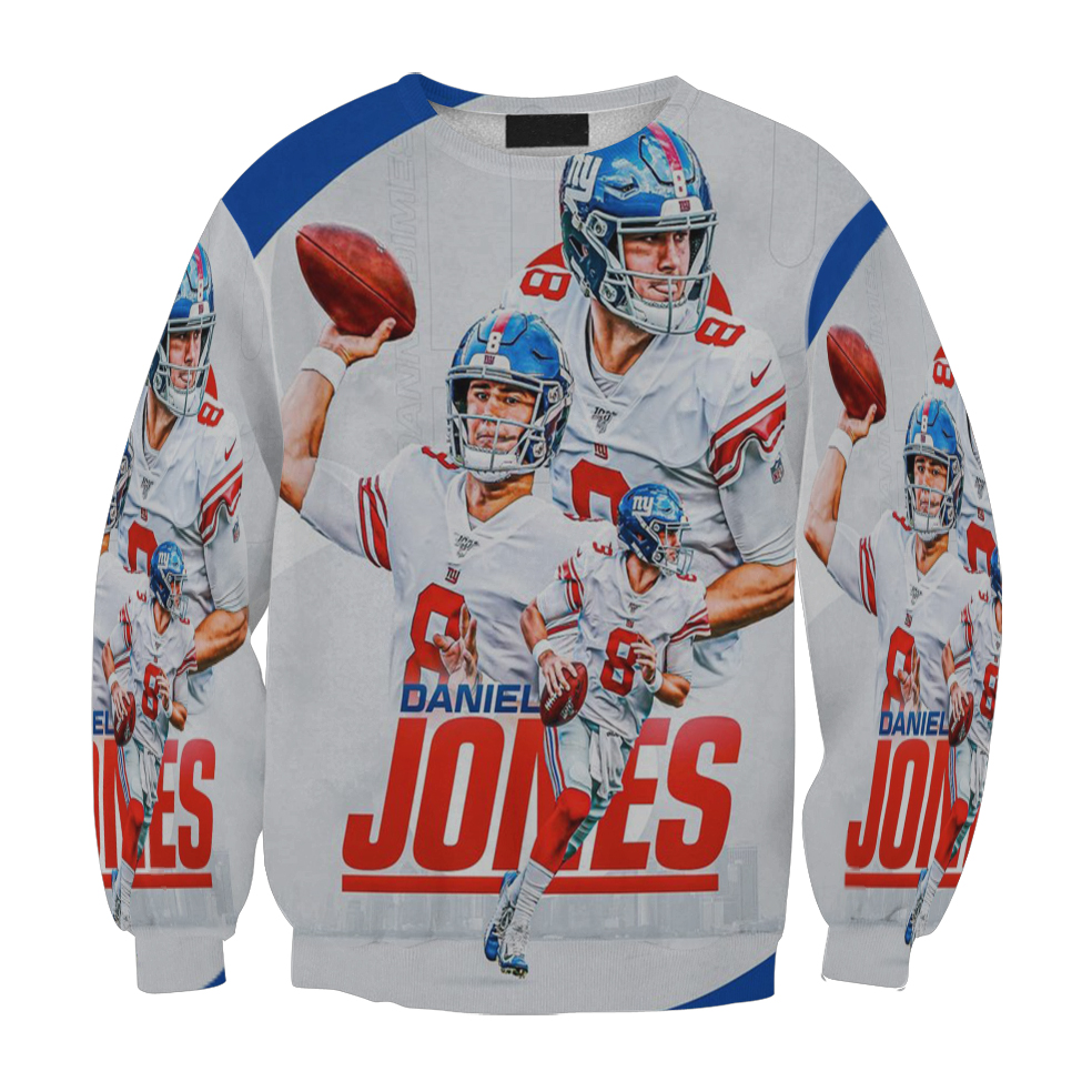 New York Giants Daniel Jones4 Gift For Fan 3D Full Printing Sweatshirt