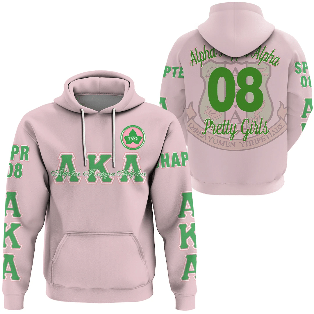 Africa Zone Hoodie – Alpha Kappa Alpha – Iota Nu Omega Chapter Pullover Hoodie A7