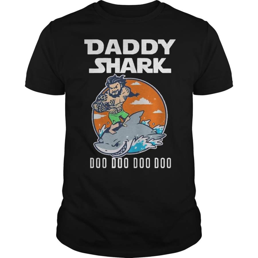 Aquaman Daddy shark doo doo doo doo T-Shirt