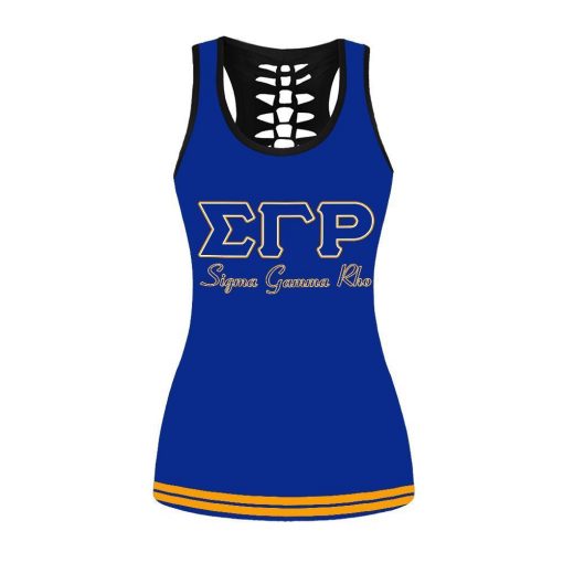 Sigma Gamma Rho Rhoyalty Tank-Top And Legging 3D All Over Print