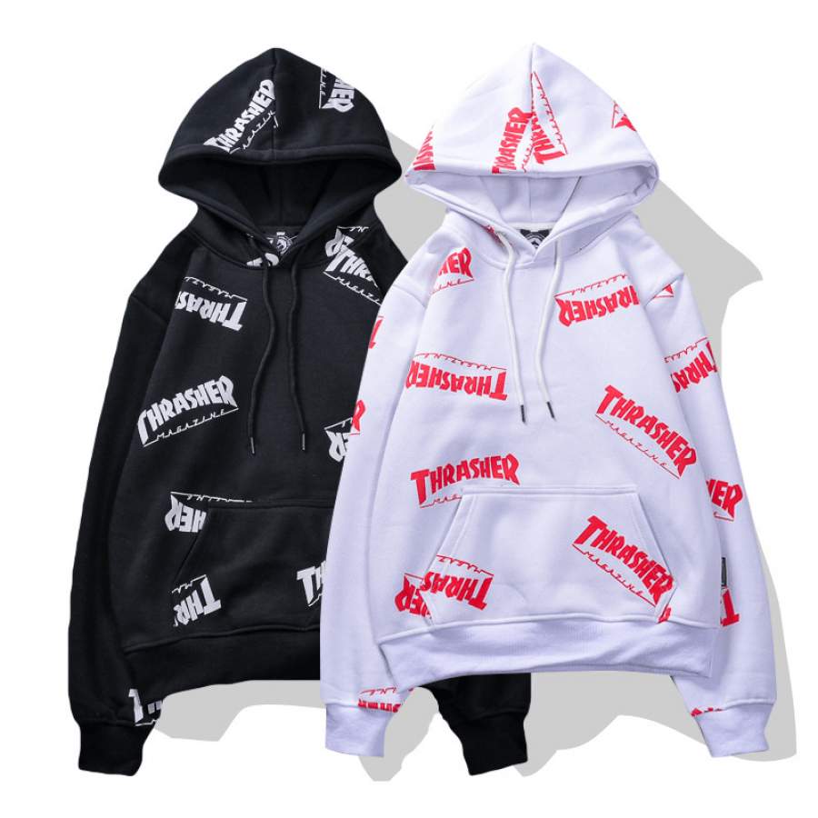 Skateboard Thrasher Flame Hoodie & Sweatshirt
