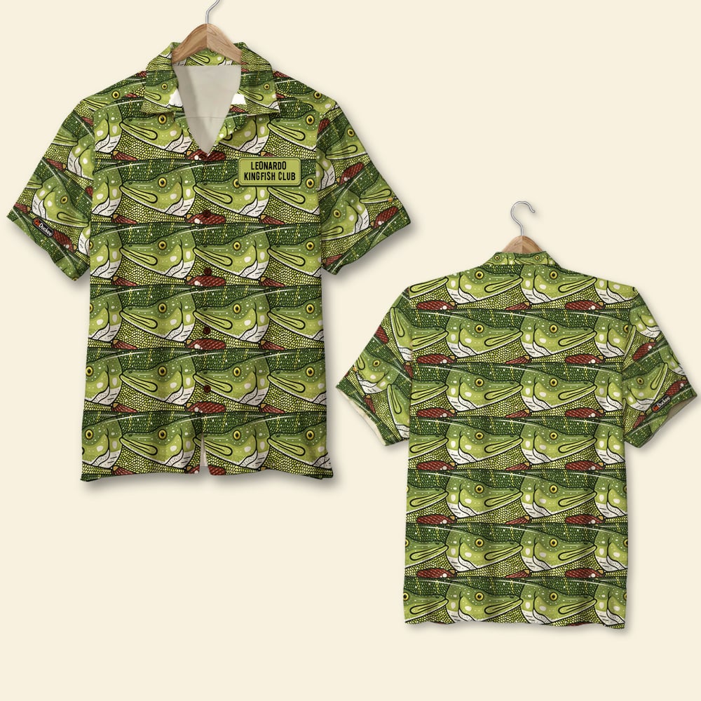 Custom Fishing Theme Hawaii Shirt Lake Collection Ha83552