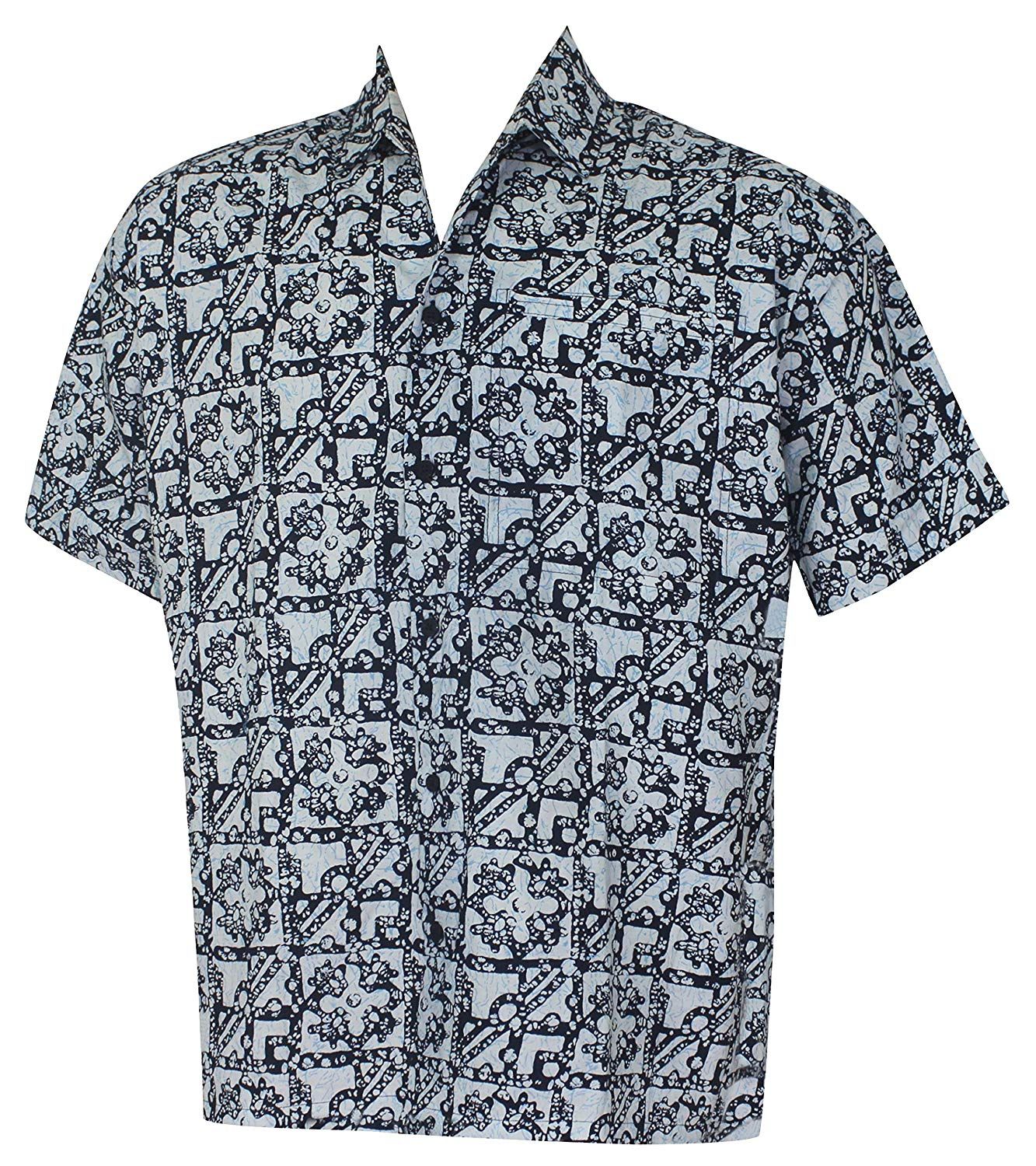 Abstract Gray Unique Design Hawaiian Shirt Dhc18061608