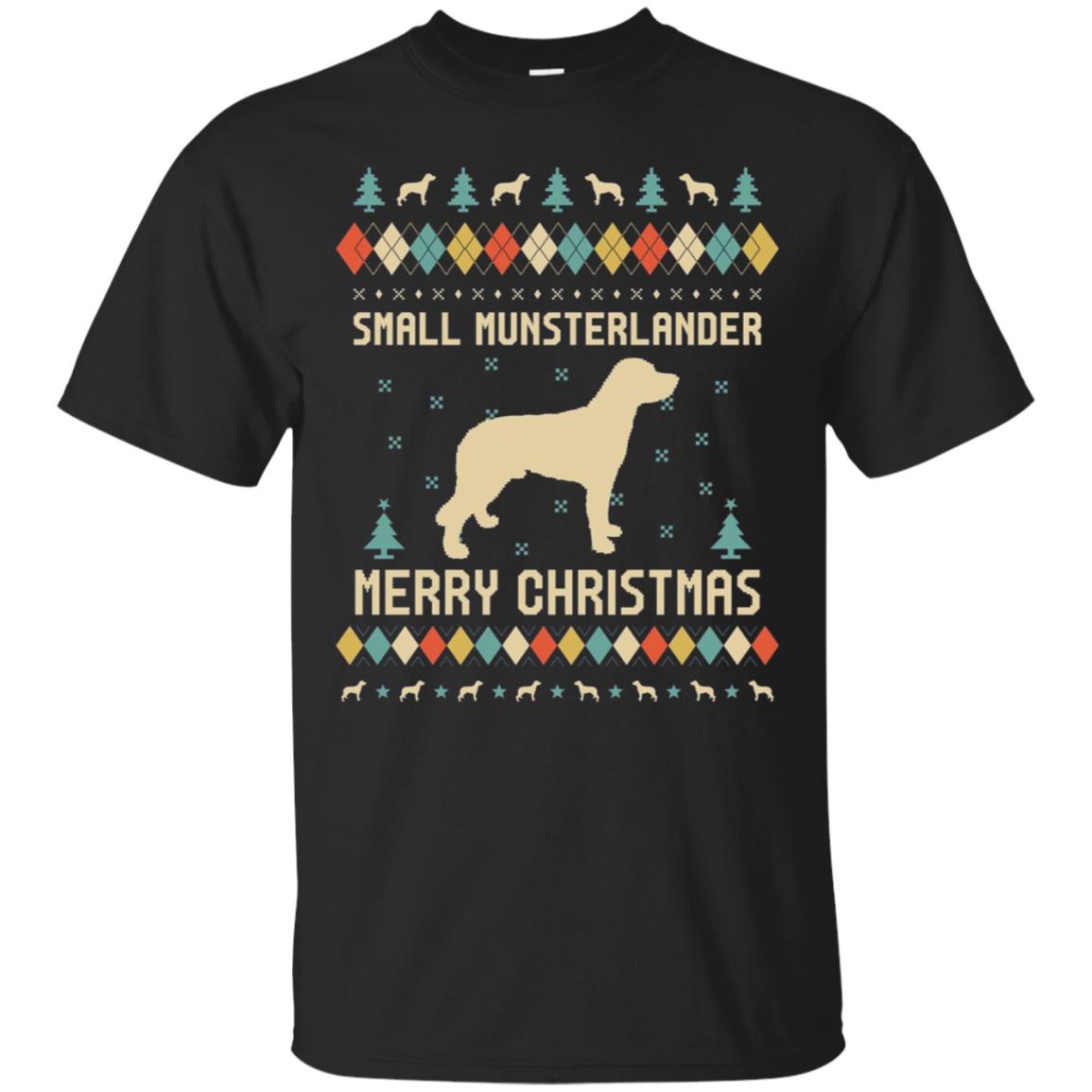 Small Munsterlander Ugly Christmas Sweater T-shirt